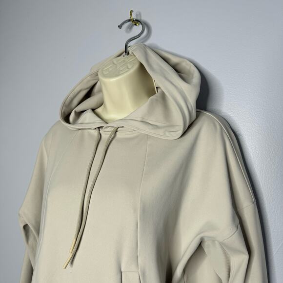 Athleta Mission Hoodie Drawstring Abalone Grey Hi Low Casual Size XS - Picture 6 of 10
